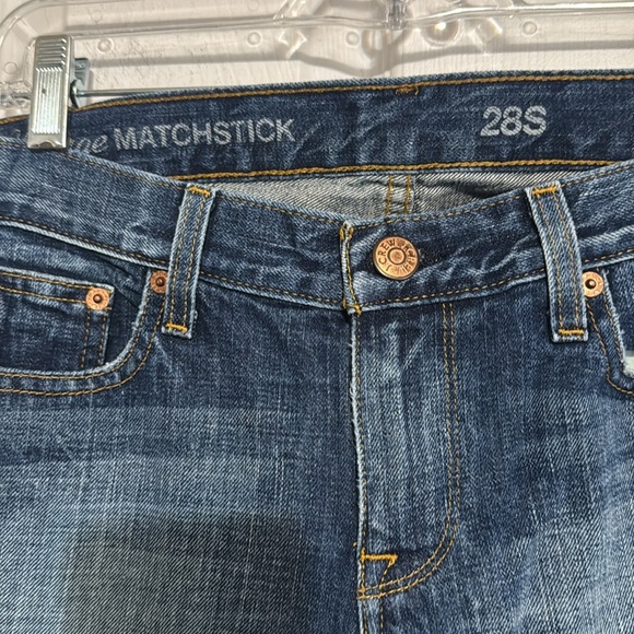 J. Crew Vintage Matchstick Jeans - Size 28S - Picture 2 of 3